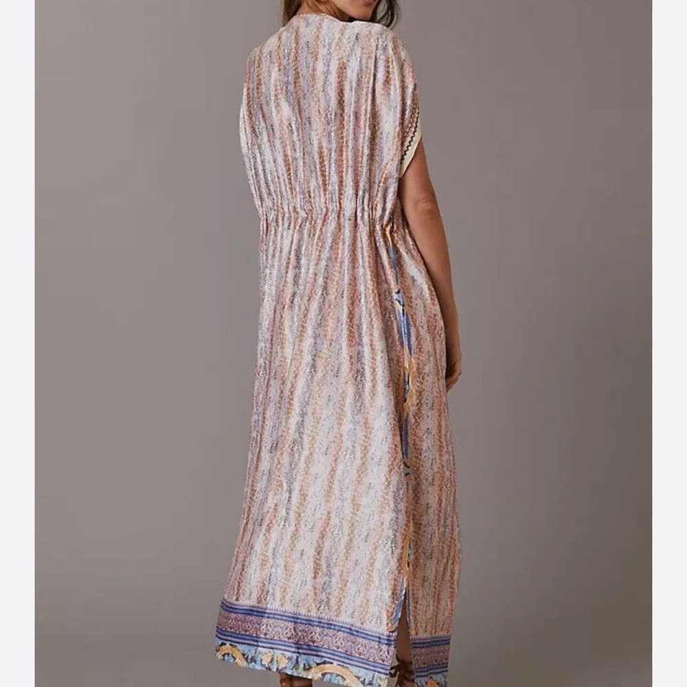 one size Elizabeth Gillett Anthropologie kimono NWT - Picture 3 of 5
